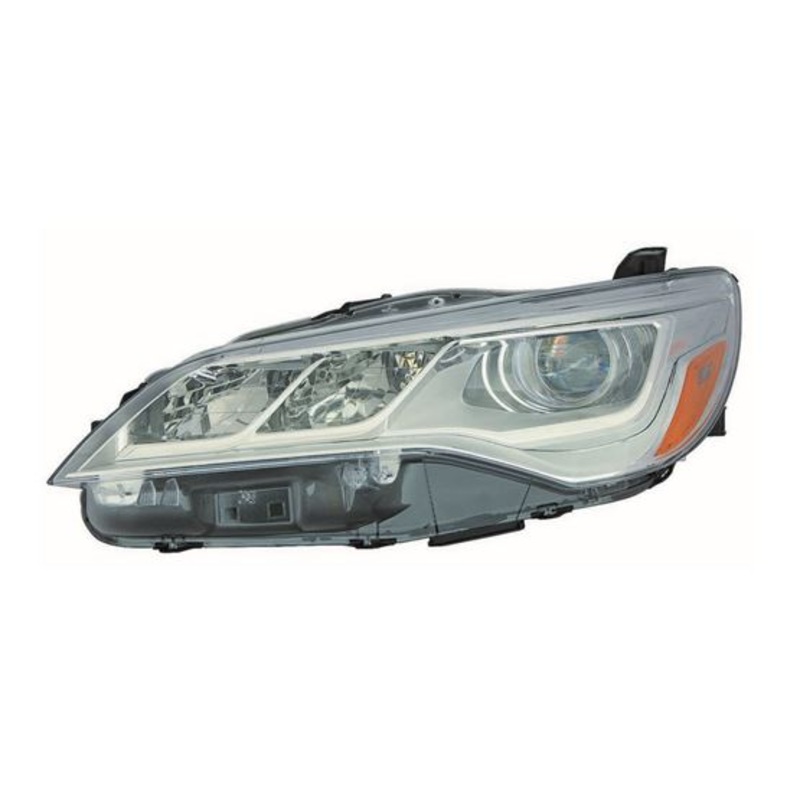Head Lamp Driver Side Toyota Camry 2015-2017 Led Xle Chrome Bezel Capa , To2502223C – Hunt Parts