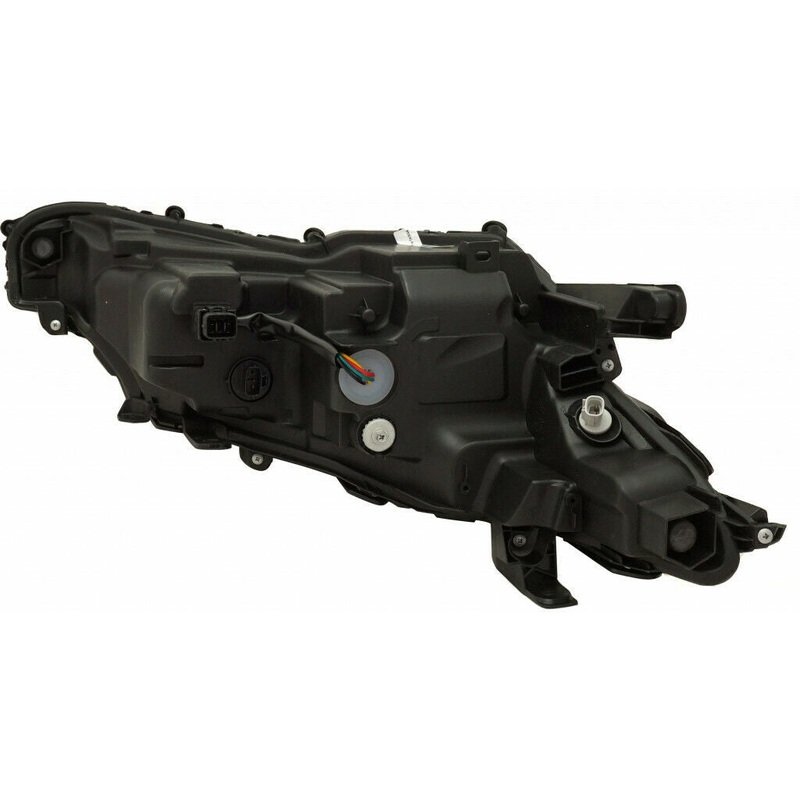 Head Lamp Driver Side Toyota Camry 2018-2020 Halogen L/Le/Se North America Built Led H/L Beam Capa , To2502255C – Hunt Parts