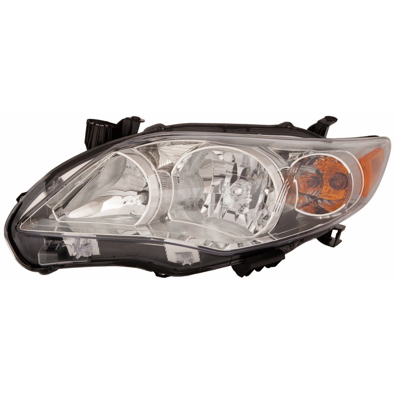 Head Lamp Driver Side Toyota Corolla Sedan 2011-2013 Base/Ce/Le/Xle Model Usa Capa , To2502203C – Hunt Parts