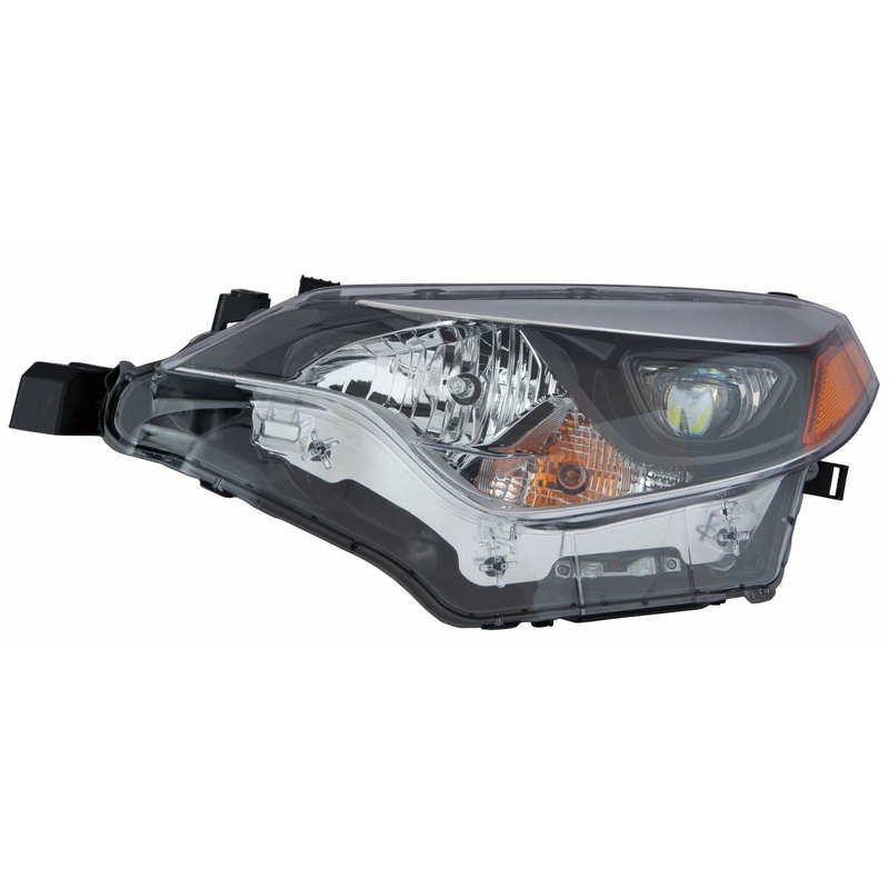 Head Lamp Driver Side Toyota Corolla Sedan 2014-2016 Capa – Hunt Parts