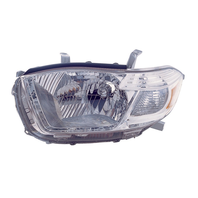Head Lamp Driver Side Toyota Highlander 2008-2010 Japan Built Base-Ltd-Se Models Capa , To2502176C – Hunt Parts