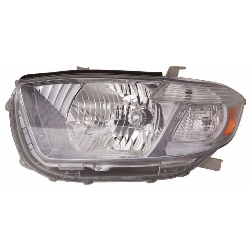Head Lamp Driver Side Toyota Highlander 2008-2010 Sport Model With Smoked Lens Capa , To2502177C – Hunt Parts