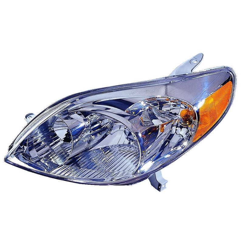 Head Lamp Driver Side Toyota Matrix 2003-2008 Capa – Hunt Parts