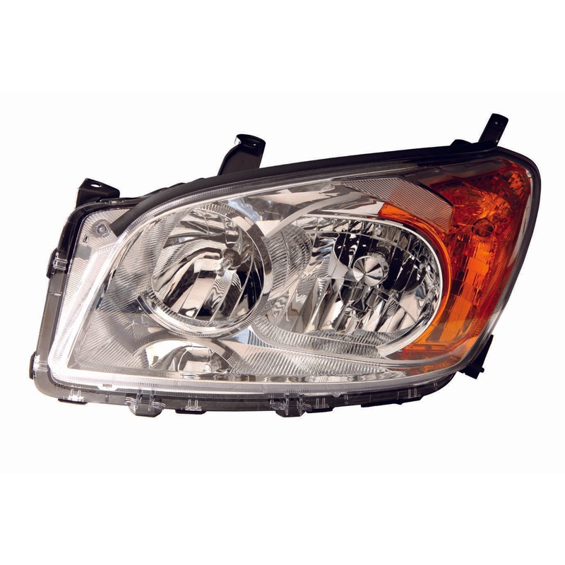 Head Lamp Driver Side Toyota Rav4 2009-2012 Base/Ltd Mdl Usa Built Exclude Sport Capa , To2502205C – Hunt Parts