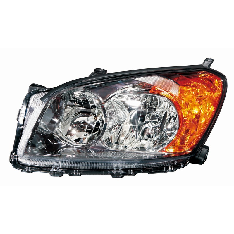 Head Lamp Driver Side Toyota Rav4 2009-2012 Sport Mdl With Smoked Lens Usa Built Capa , To2502206C – Hunt Parts