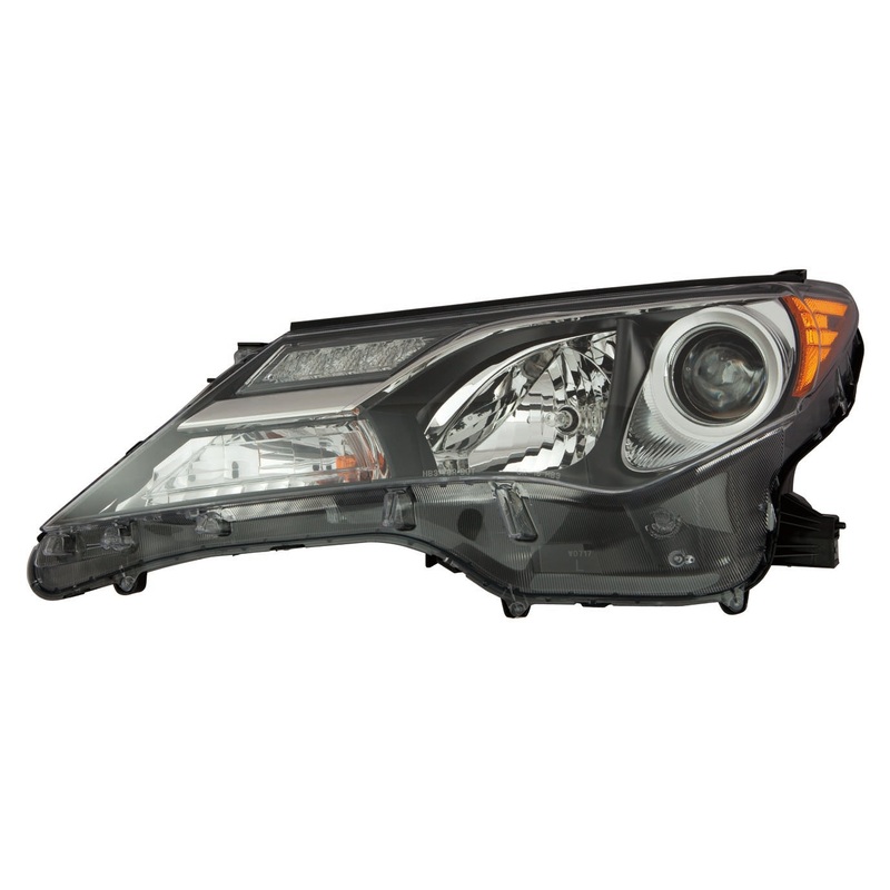 Head Lamp Driver Side Toyota Rav4 2013-2015 Usa Built Capa , To2502217C – Hunt Parts