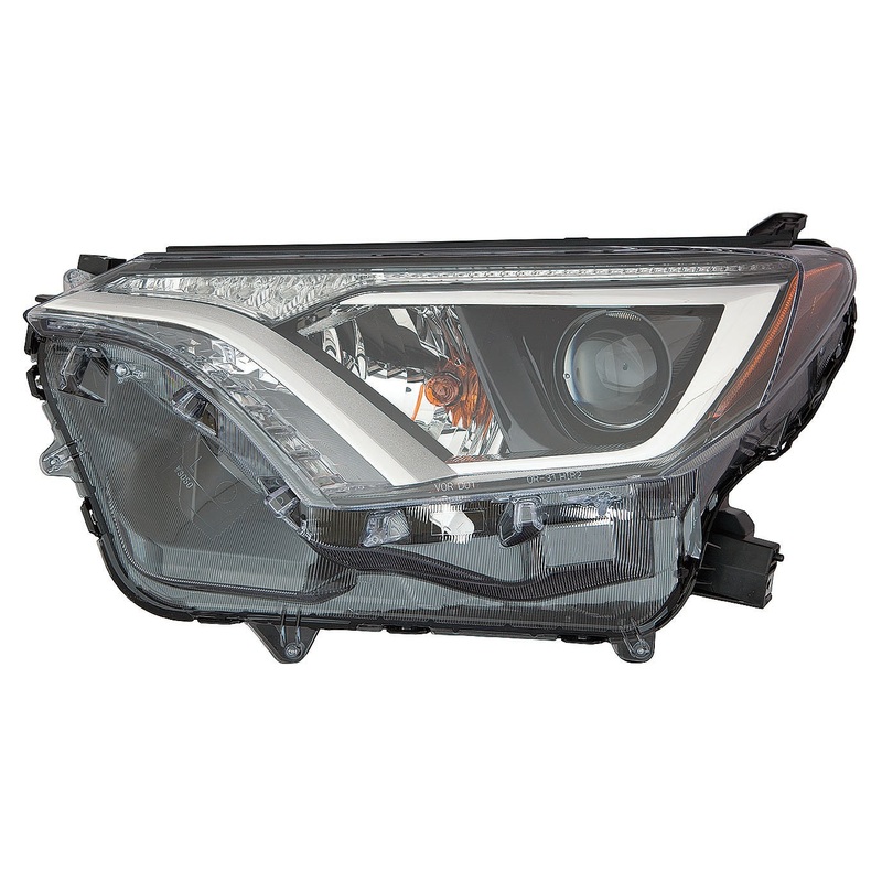 Head Lamp Driver Side Toyota Rav4 2016-2018 Halogen Usa Built Capa , To2502247C – Hunt Parts