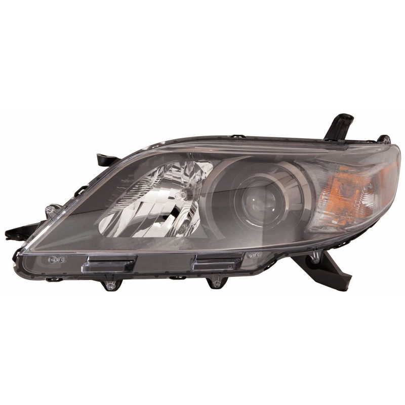Head Lamp Driver Side Toyota Sienna 2011-2014 With Black Bezel Se Model Capa , To2502207C – Hunt Parts