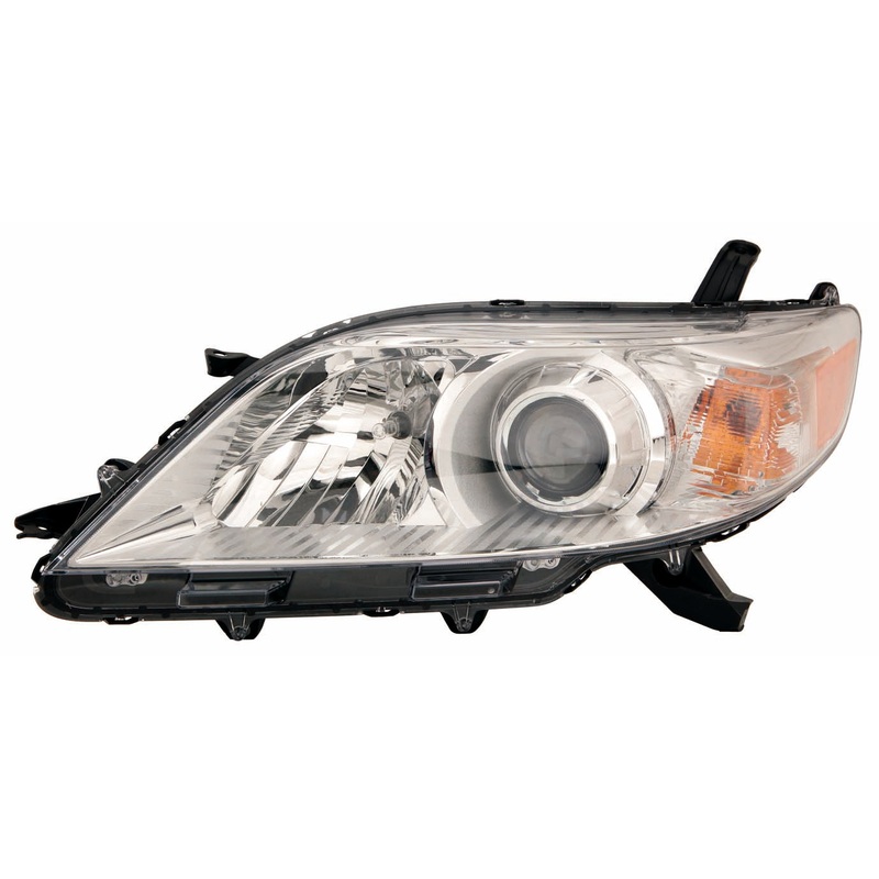 Head Lamp Driver Side Toyota Sienna 2011-2020 Halogen Base/L/Le/Xle/Limited Model Capa , To2502199C – Hunt Parts