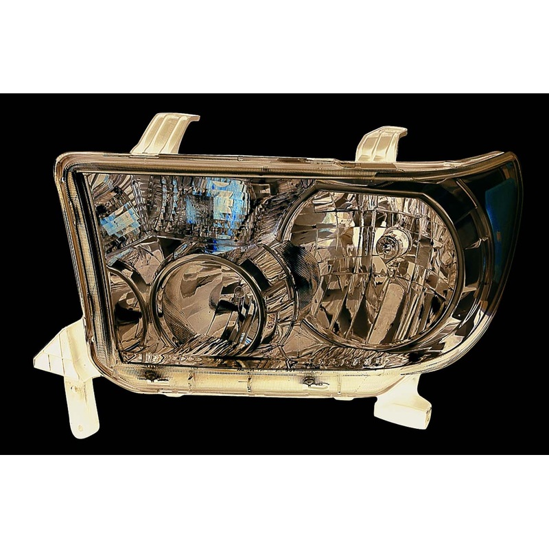 Head Lamp Driver Side Toyota Tundra 2009-2013 With Level Adjuster Capa , To2502194C – Hunt Parts