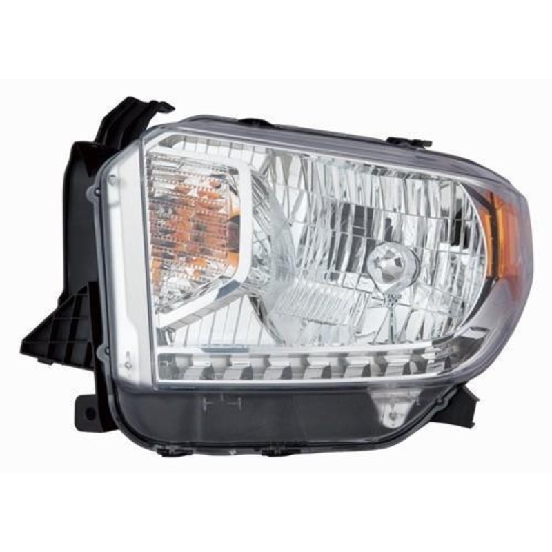 Head Lamp Driver Side Toyota Tundra 2014-2017 With Level Adjuster Halogen Without Led Sr/Sr5/Ltd Model Capa , To2502219C – Hunt Parts