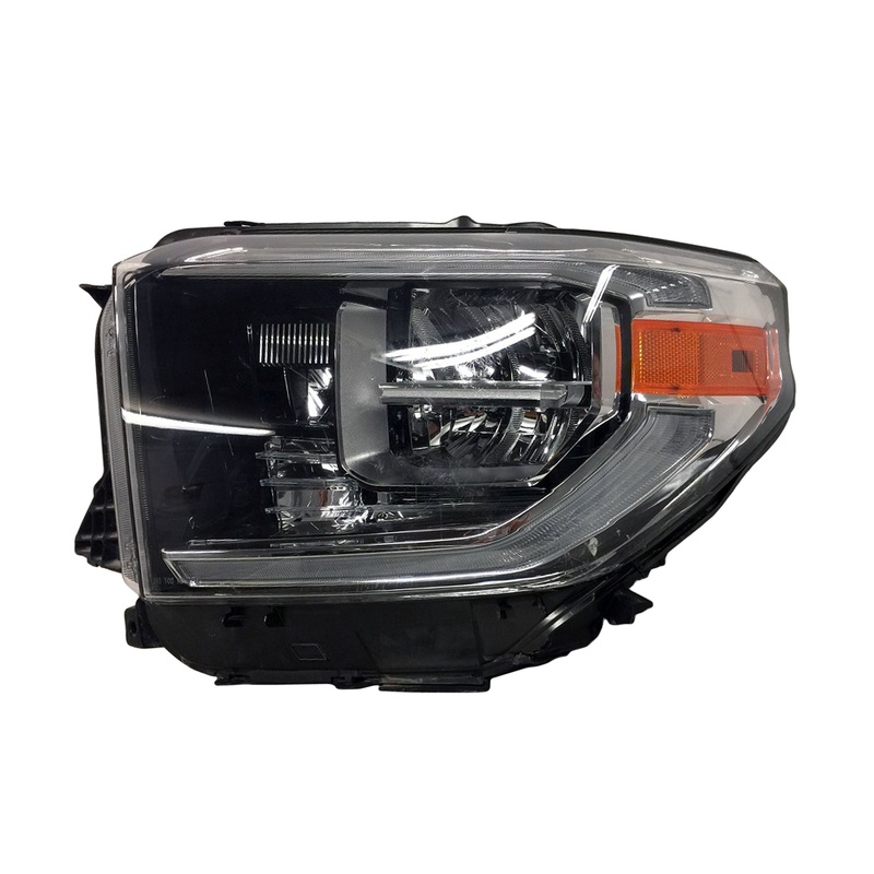 Head Lamp Driver Side Toyota Tundra 2018-2021 Led Drl With Smoked Lens Capa , To2502263C – Hunt Parts
