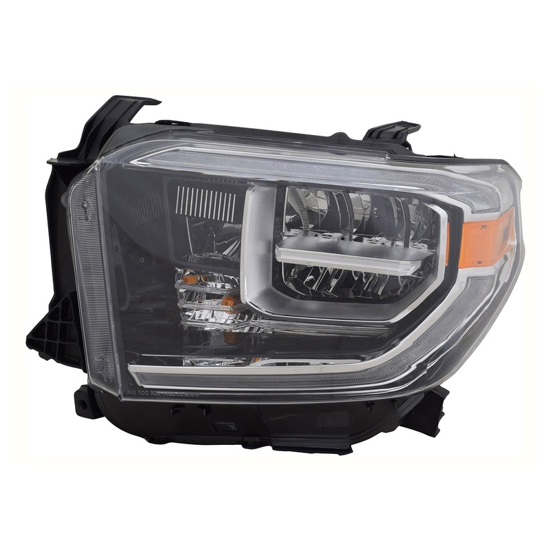 Head Lamp Driver Side Toyota Tundra 2018-2021 Led Drl Without Smoked Lens High Quality , To2502262 – Hunt Parts