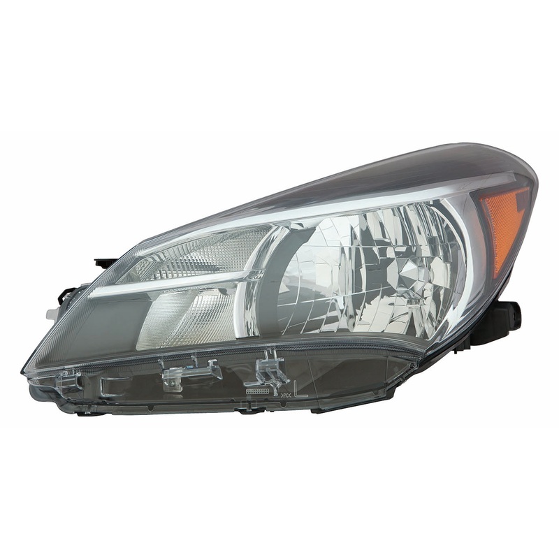 Head Lamp Driver Side Toyota Yaris Hatchback 2015-2017 Halogen Ce/L/Le Capa , To2502226C – Hunt Parts