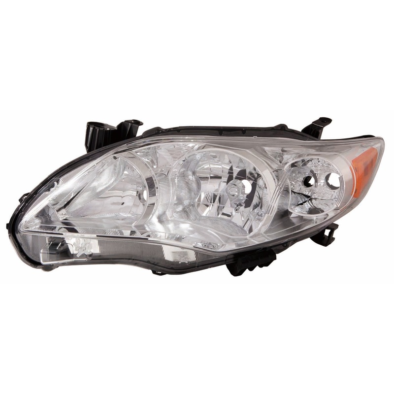 Head Lamp Driver Side Toyota Corolla Sedan 2011-2013 Japan Built Base Ce Le Capa , To2518131C – Hunt Parts