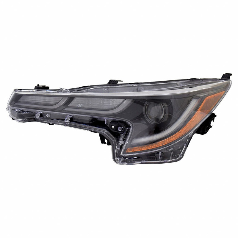 Head Lamp Driver Side Toyota Corolla Sedan 2020-2022 Fits Xse With Apex Trim Se With Apex Or Nightshade Trims , To2502304U – Hunt Parts