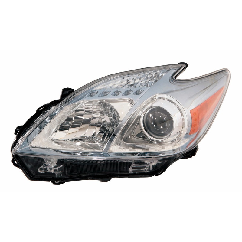 Head Lamp Driver Side Toyota Prius 2010-2011 Halogen Capa , To2518122C – Hunt Parts