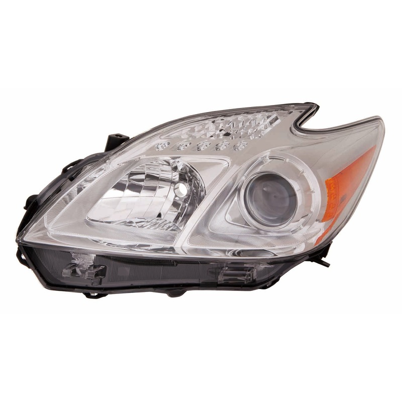 Head Lamp Driver Side Toyota Prius 2012-2015 Halogen Capa , To2518134C – Hunt Parts