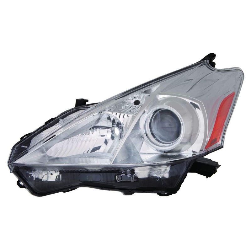 Head Lamp Driver Side Toyota Prius V 2012-2014 Halogen Capa , To2518137C – Hunt Parts