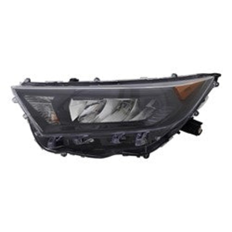 Head Lamp Driver Side Toyota Rav4 2019-2022 Led Black North American Built Capa , To2502274C – Hunt Parts