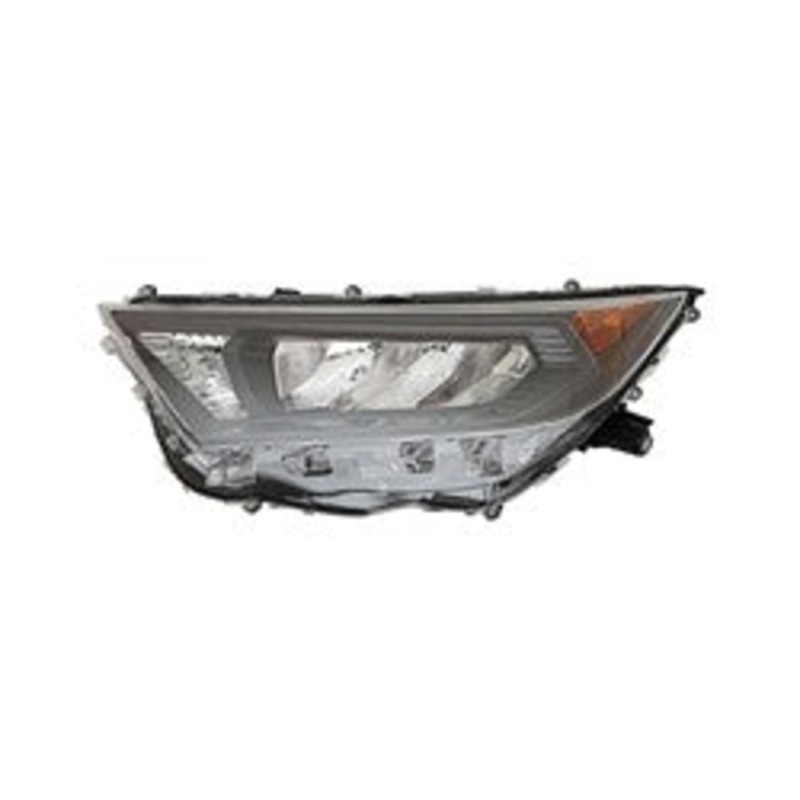Head Lamp Driver Side Toyota Rav4 2019-2022 Led With Black Housing Japan Built Capa , To2518200C – Hunt Parts