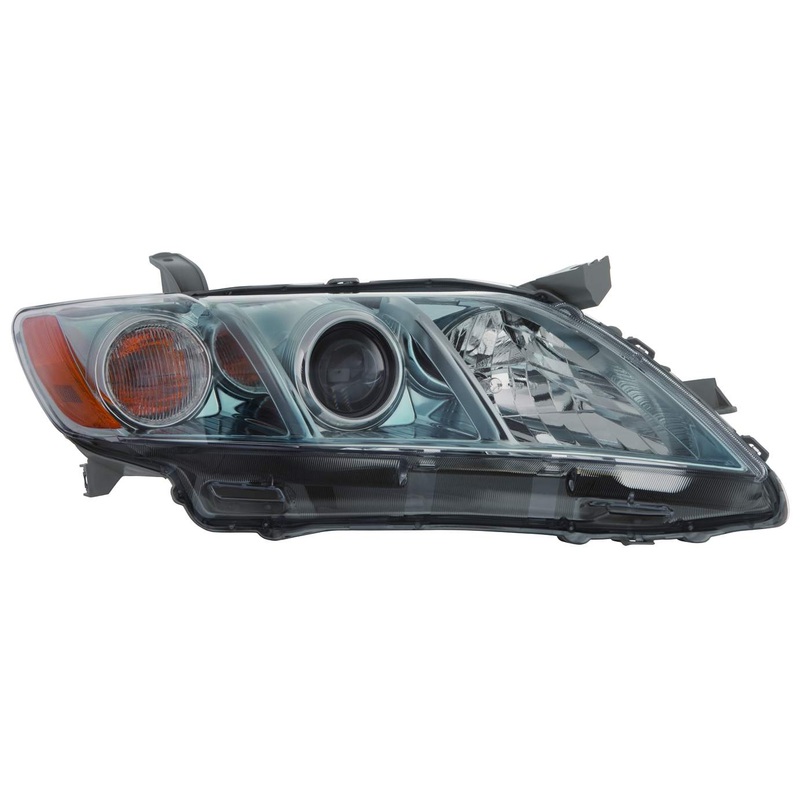 Head Lamp Passenger Side Assembly Toyota Camry Hybrid 2007-2009 Usa Built Capa , To2503200C – Hunt Parts
