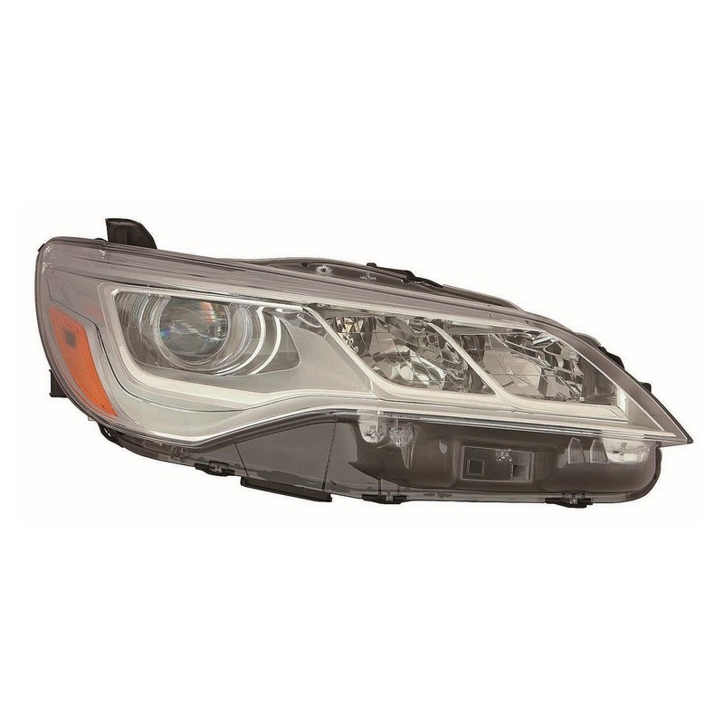Head Lamp Passenger Side Toyota Camry 2015-2017 Led Xse Black Bezel Capa , To2503229C – Hunt Parts