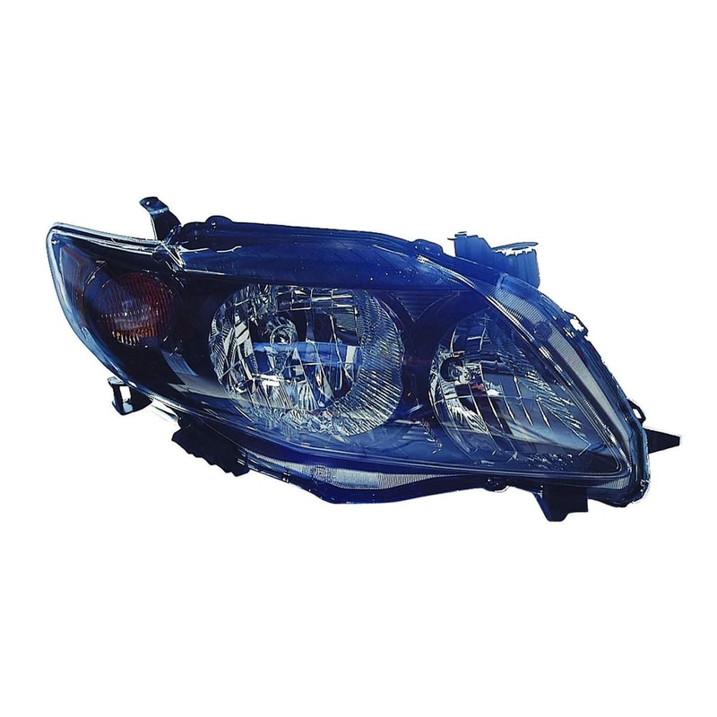 Head Lamp Passenger Side Toyota Corolla Sedan 2009-2010 S/Xrs Model Capa , To2503183C – Hunt Parts