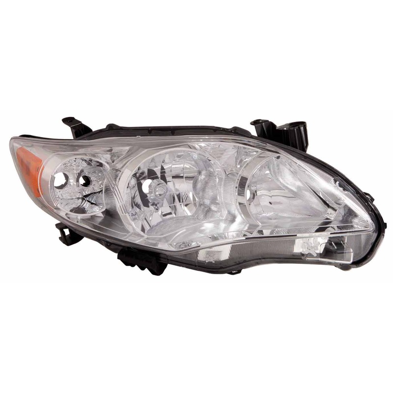 Head Lamp Passenger Side Toyota Corolla Sedan 2011-2013 Japan Built Base Ce Le Capa , To2519131C – Hunt Parts
