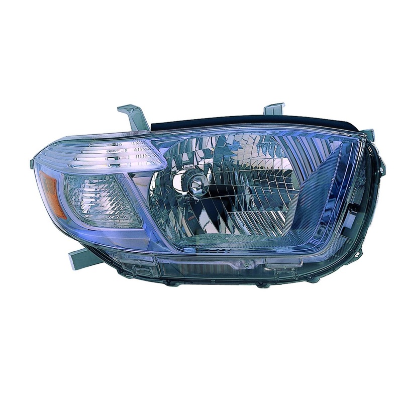 Head Lamp Passenger Side Toyota Highlander Hybrid 2008-2010 Capa – Hunt Parts