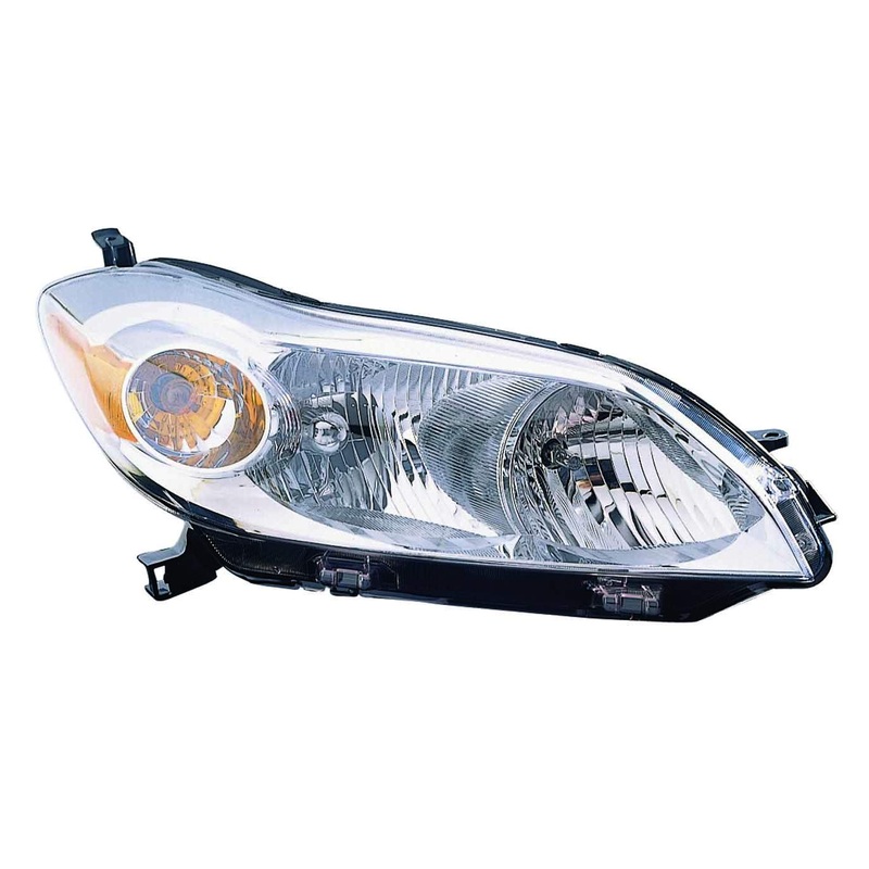 Head Lamp Passenger Side Toyota Matrix 2009-2013 Capa – Hunt Parts