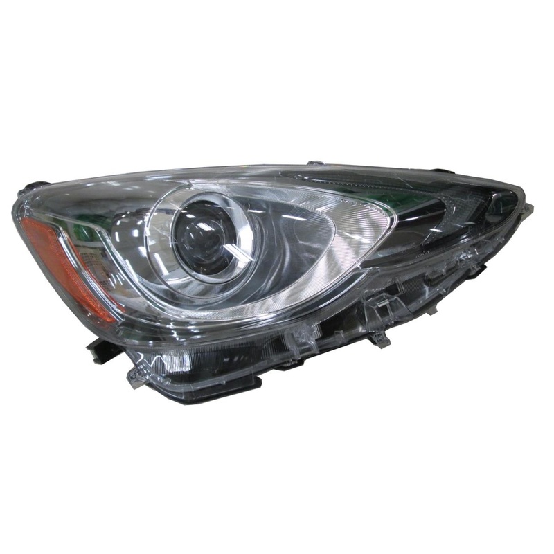 Head Lamp Passenger Side Toyota Prius C 2015-2017 Led Capa , To2503236C – Hunt Parts