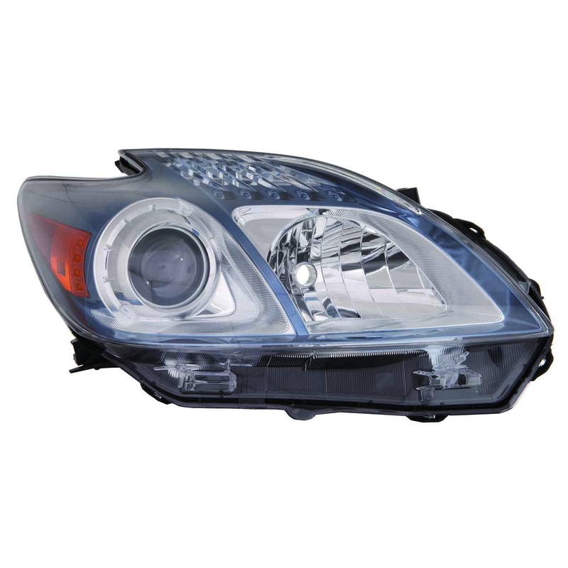 Head Lamp Passenger Side Toyota Prius Plug-In 2012-2015 Prius Plug-In Capa , To2519136C – Hunt Parts
