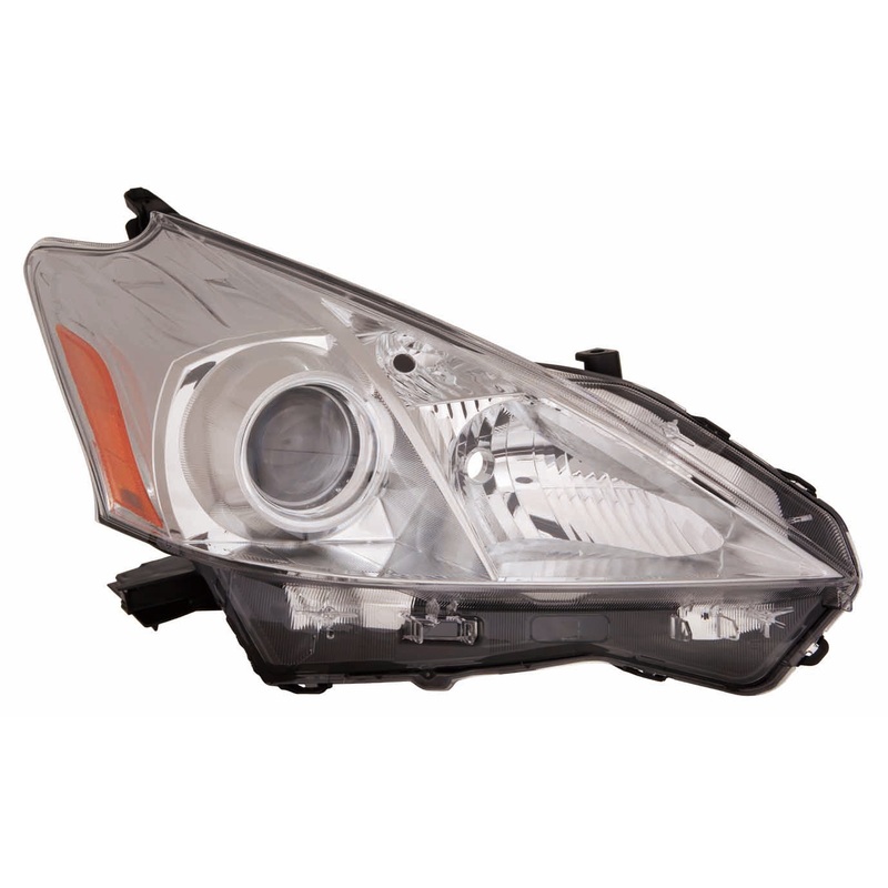 Head Lamp Passenger Side Toyota Prius V 2012-2014 Halogen Capa , To2519137C – Hunt Parts