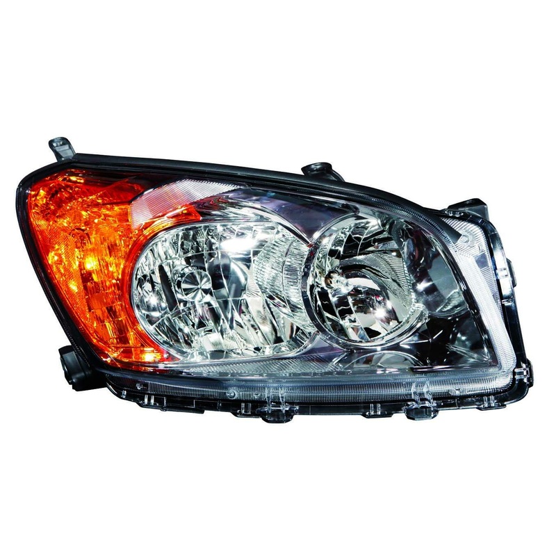 Head Lamp Passenger Side Toyota Rav4 2009-2012 Sport Mdl With Smoked Lens Usa Built Capa , To2503206C – Hunt Parts