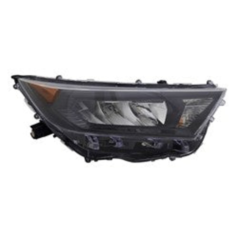 Head Lamp Passenger Side Toyota Rav4 2019-2022 Led Black North American Built Capa , To2503274C – Hunt Parts