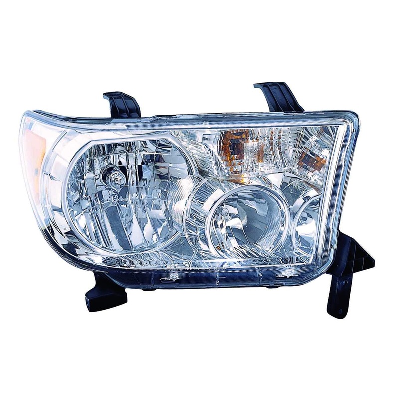Head Lamp Passenger Side Toyota Sequoia 2008-2017 Tundra Without Level Capa , To2503171C – Hunt Parts