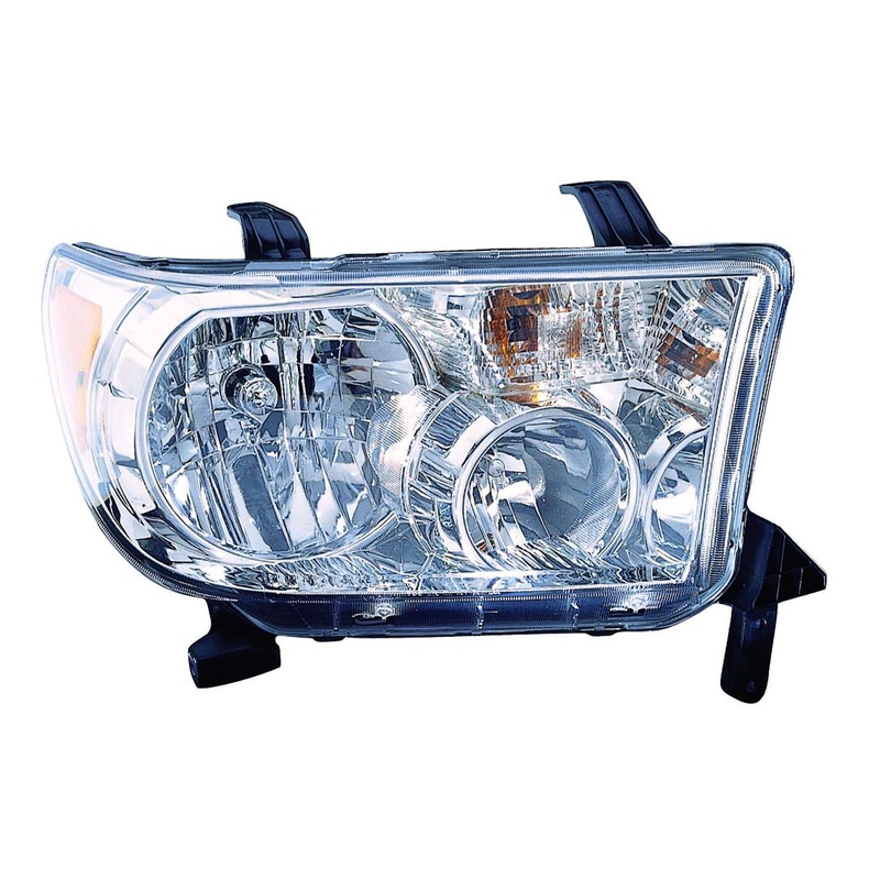 Head Lamp Passenger Side Toyota Tundra 2009-2013 With Level Adjuster Capa , To2503194C – Hunt Parts