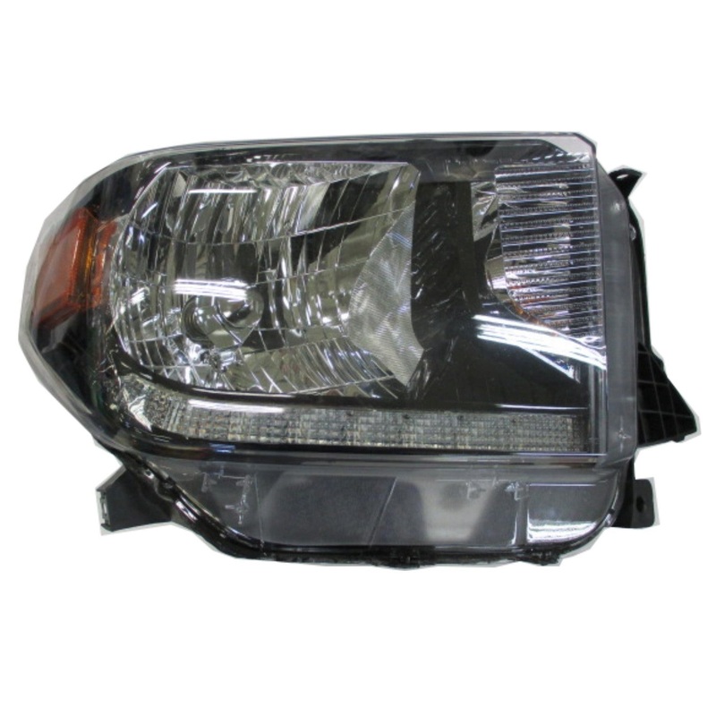 Head Lamp Passenger Side Toyota Tundra 2018-2021 Halogen Without Smoked Bezel Capa , To2503260C – Hunt Parts