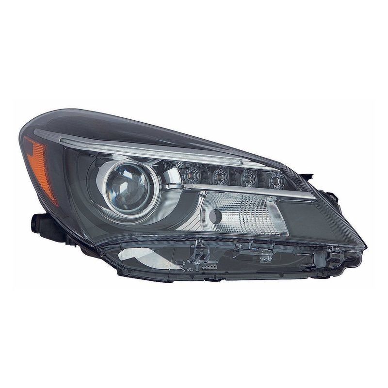 Head Lamp Passenger Side Toyota Yaris Hatchback 2015-2017 Halogen With Led Drl Se Model Capa , To2519151C – Hunt Parts