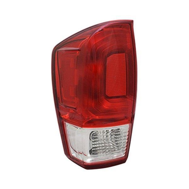 Tail Lamp Driver Side Toyota Tacoma 2016-2019 Red Bezel Base/Sr/Sr5/Sr+ Capa , To2800197C – Hunt Parts