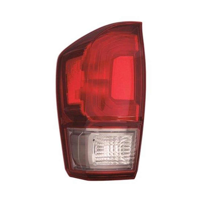 Tail Lamp Driver Side Toyota Tacoma 2016-2019 Red/Smoked Bezel Trd Sport/Trd Off Road Capa , To2800198C – Hunt Parts