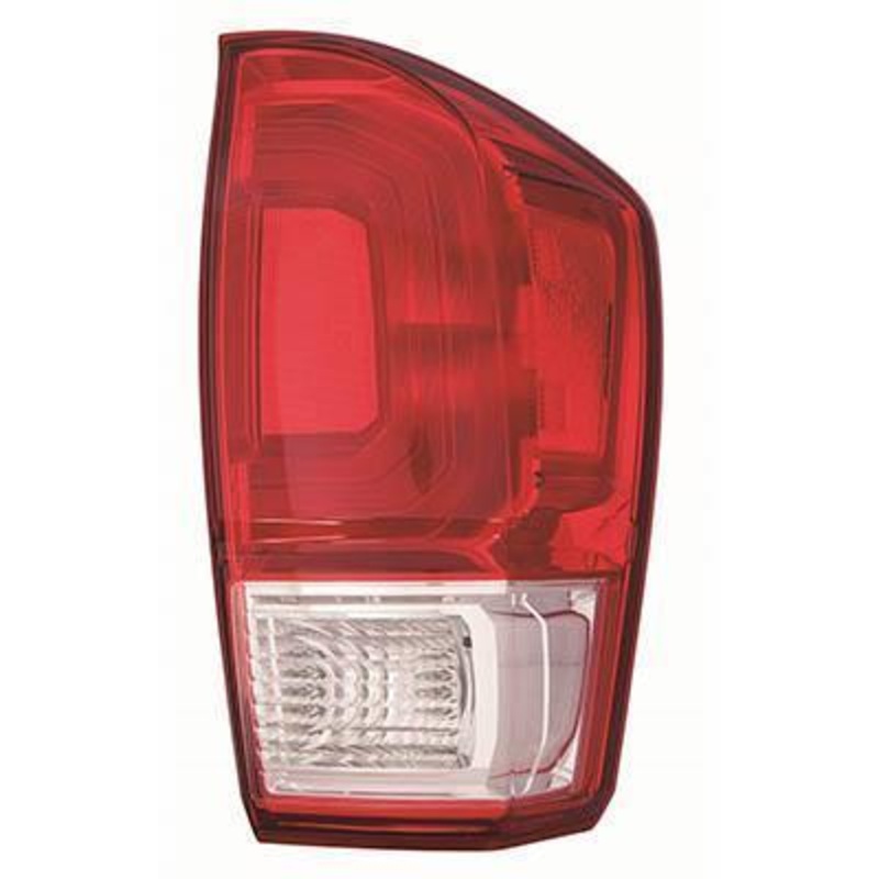Tail Lamp Passenger Side Toyota Tacoma 2016-2019 Red Bezel Base/Sr/Sr5/Sr+ Capa , To2801197C – Hunt Parts