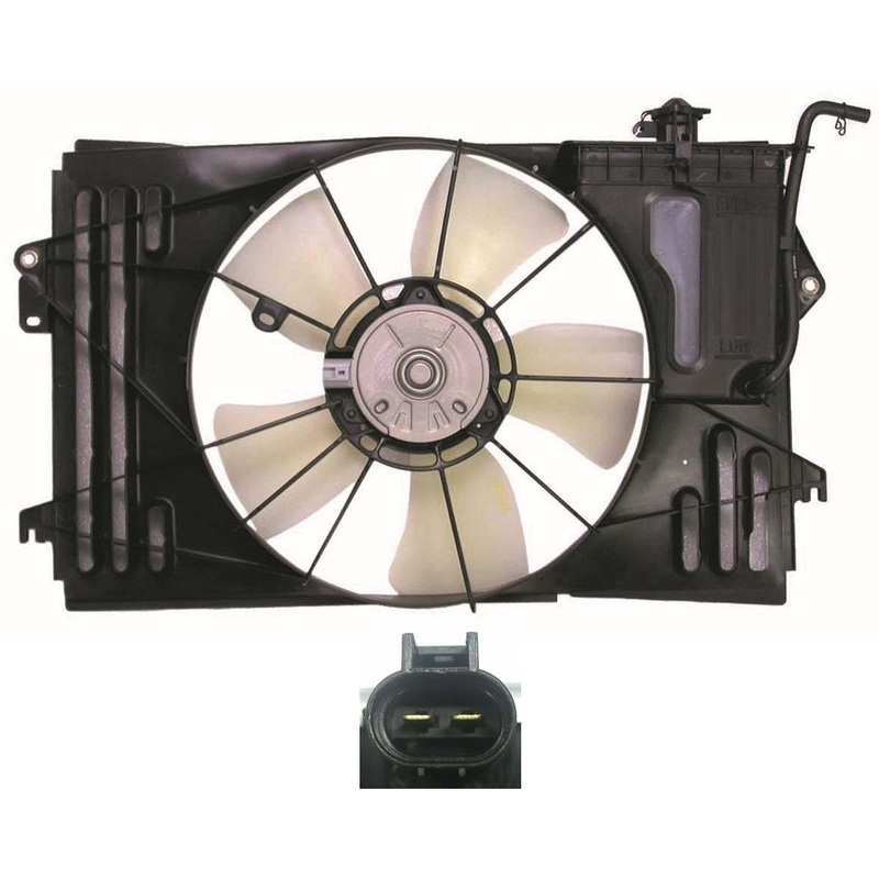Cooling Fan Assembly Pontiac Vibe 2003-2006 , To3115125U – Hunt Parts