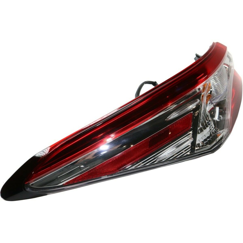 Tail Lamp Driver Side Toyota Camry 2018-2020 L/Le Model Usa Built Without Smoked Tint Capa , To2804134C – Hunt Parts