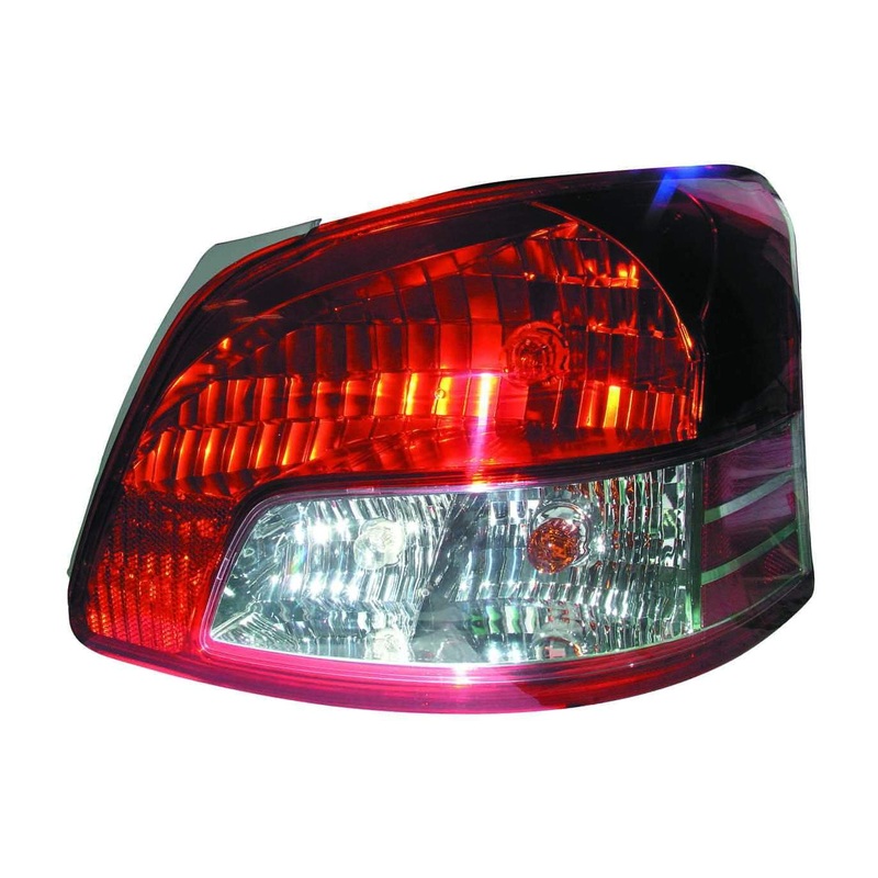 Tail Lamp Passenger Side Toyota Yaris Sedan 2007-2011 Capa – Hunt Parts
