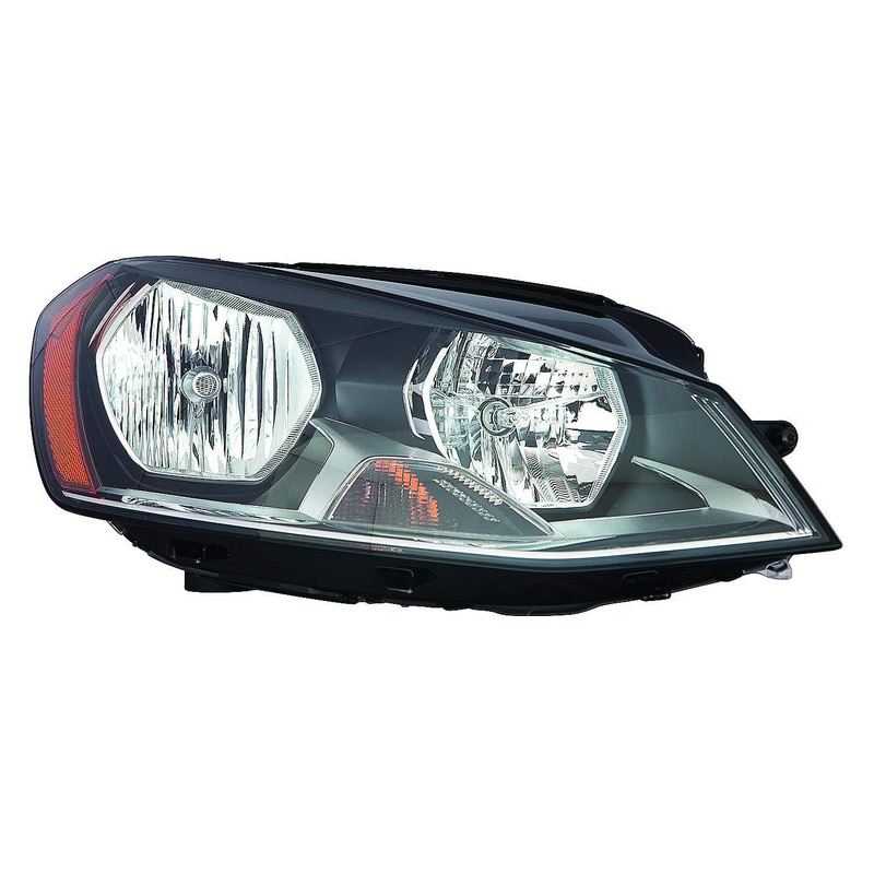 Head Lamp Passenger Side Volkswagen E Golf 2015-2019 Halogen Capa , Vw2503158C – Hunt Parts