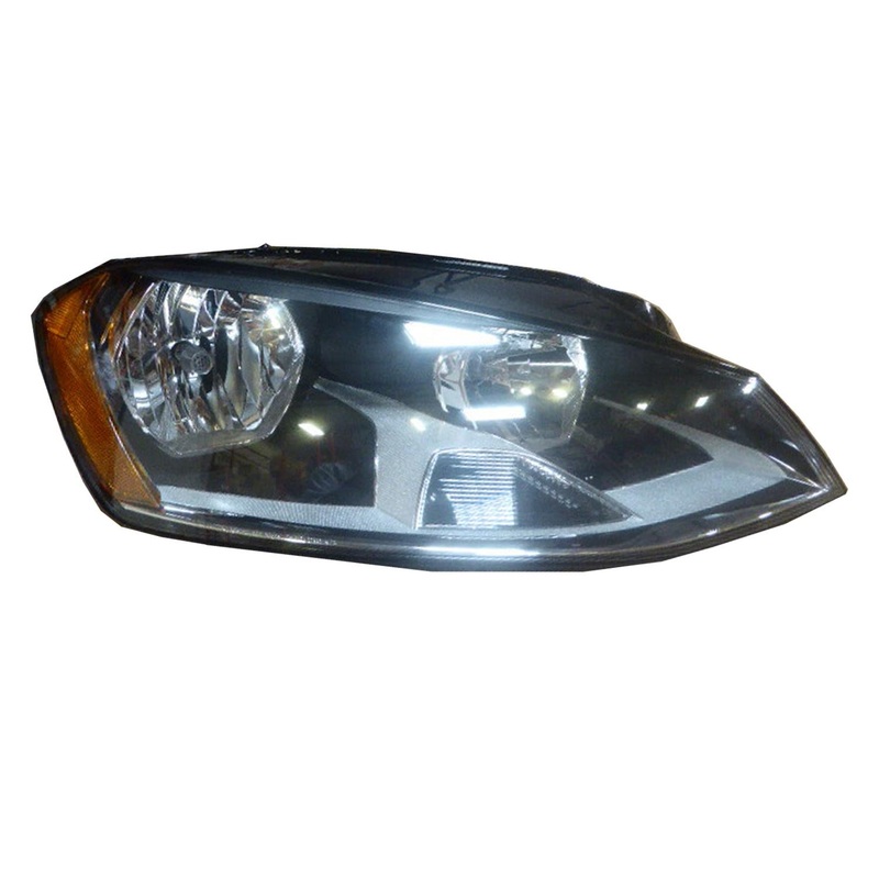 Head Lamp Passenger Side Volkswagen Golf Hatchback 2015-2017 Halogen Front Om 6/30/14 Capa , Vw2503160C – Hunt Parts