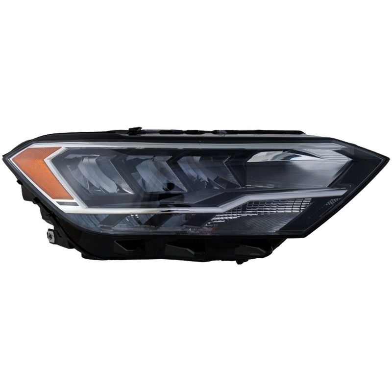 Head Lamp Passenger Side Volkswagen Jetta 2019-2022 Led Without Projector Lens Capa , Vw2503174C – Hunt Parts