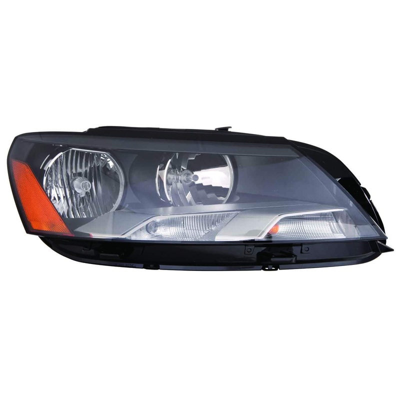 Head Lamp Passenger Side Volkswagen Passat 2012-2015 Halogen Capa , Vw2503148C – Hunt Parts